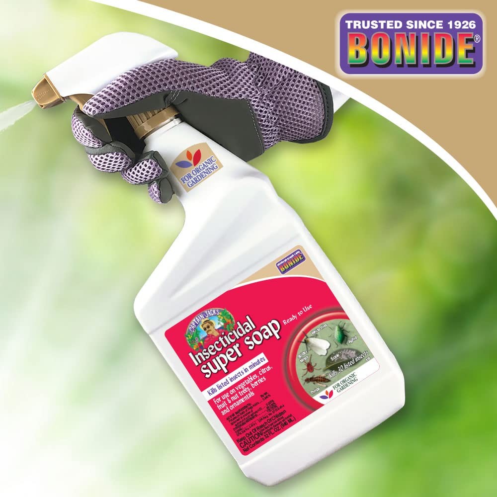 Bonide Captain Jack’s Insecticidal Super Soap 32 oz Ready to Use Spray For