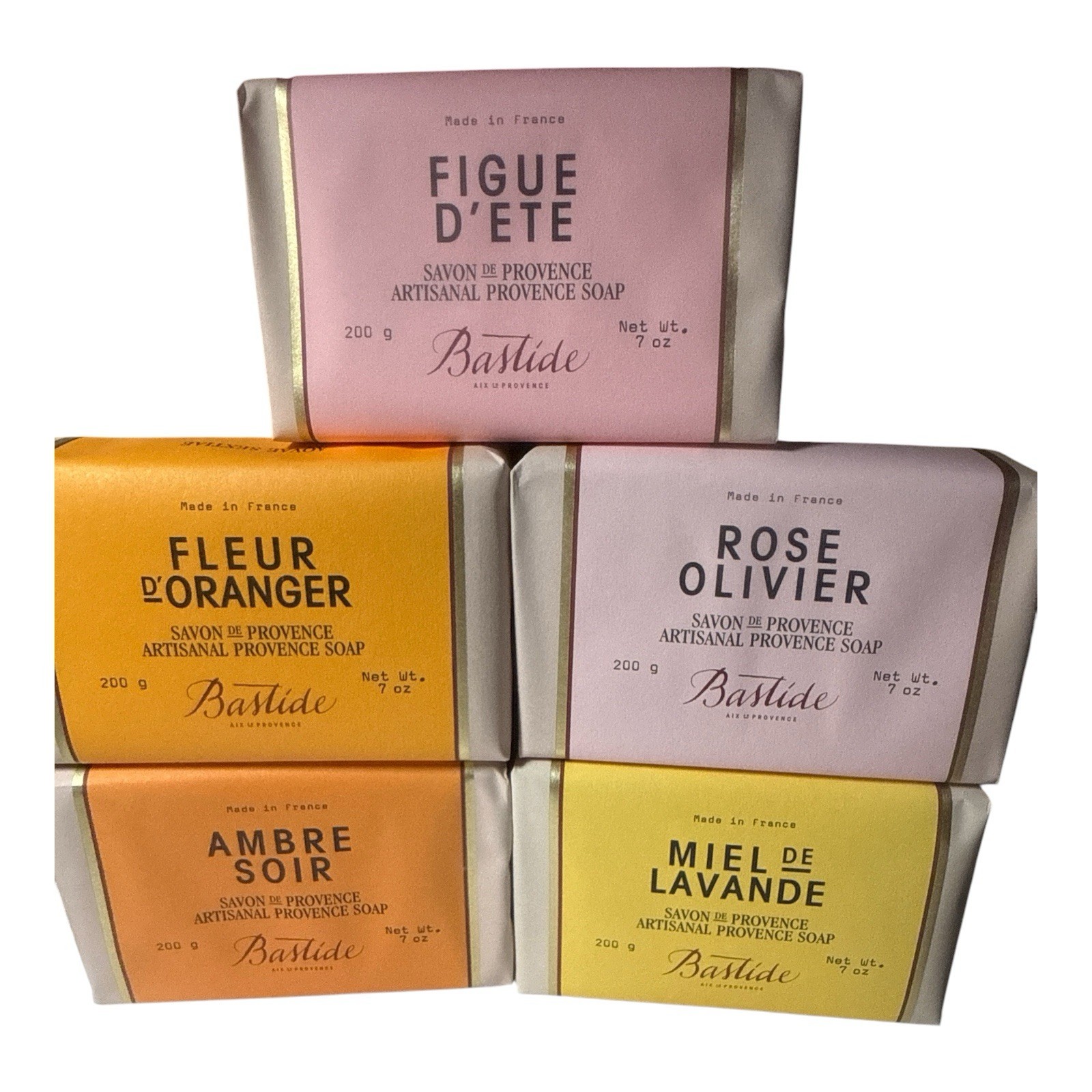 BASTIDE Savon De Provence (ARTISANAL PROVENCE SOAP), 7 OZ NIB YOU CHOSE SCENT