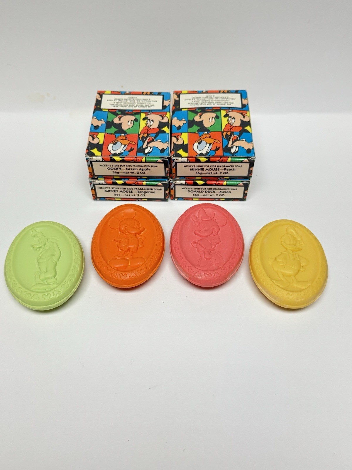 Lot Of 9 Vintage Disney Decorative Bars Of Soap NIB AVON Train