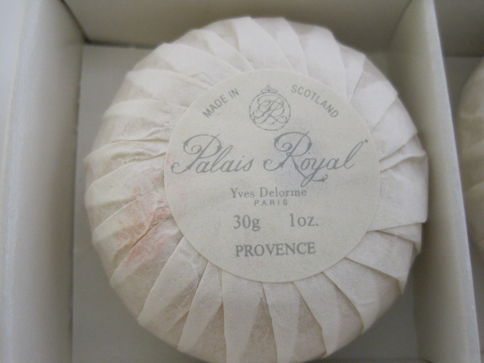 Yves Delorme Palais Royal Soap 1oz x 2 Made in Scotland Gift Set