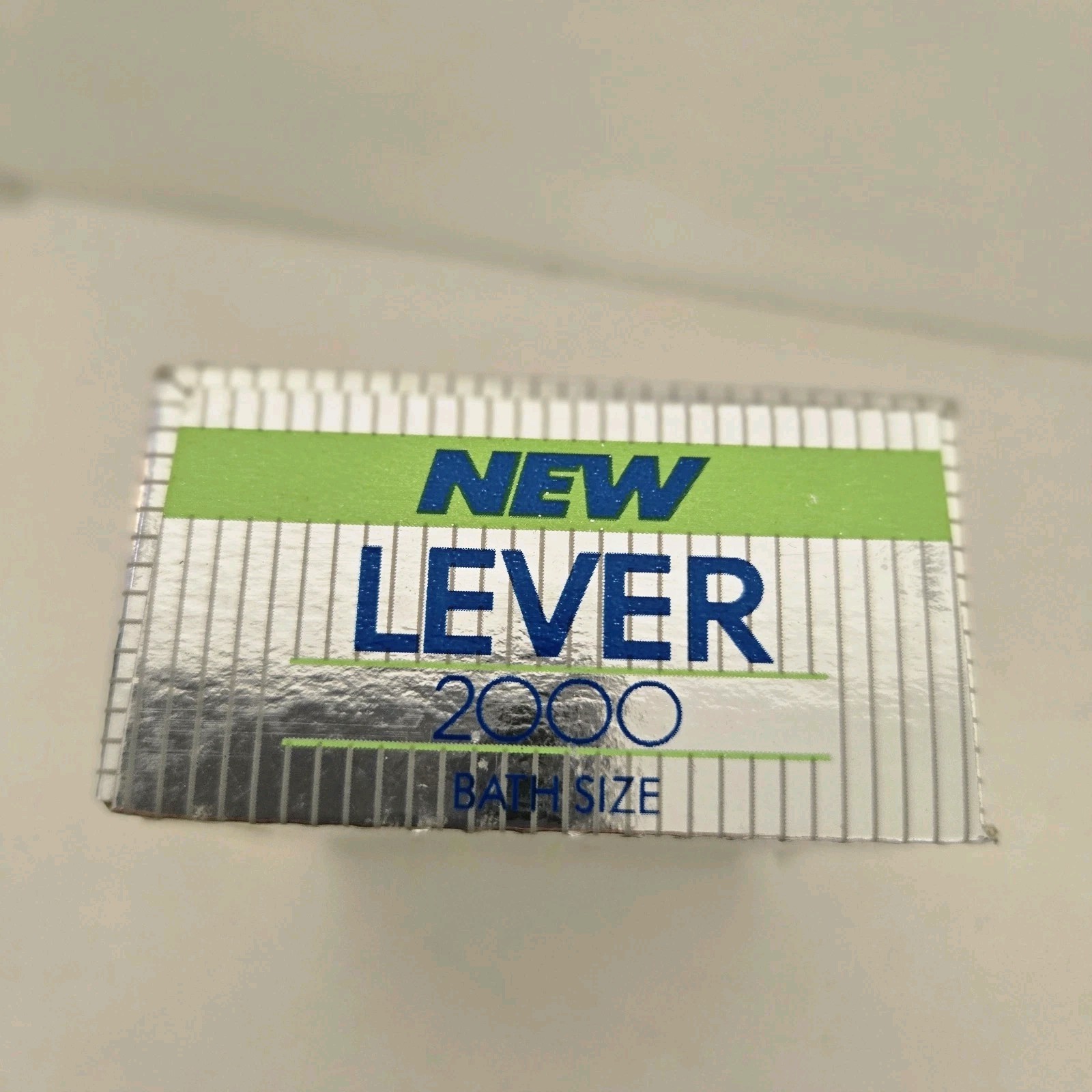 Vintage Lever 2000 White Deodorant Soap Bar 5oz NEW SEALED