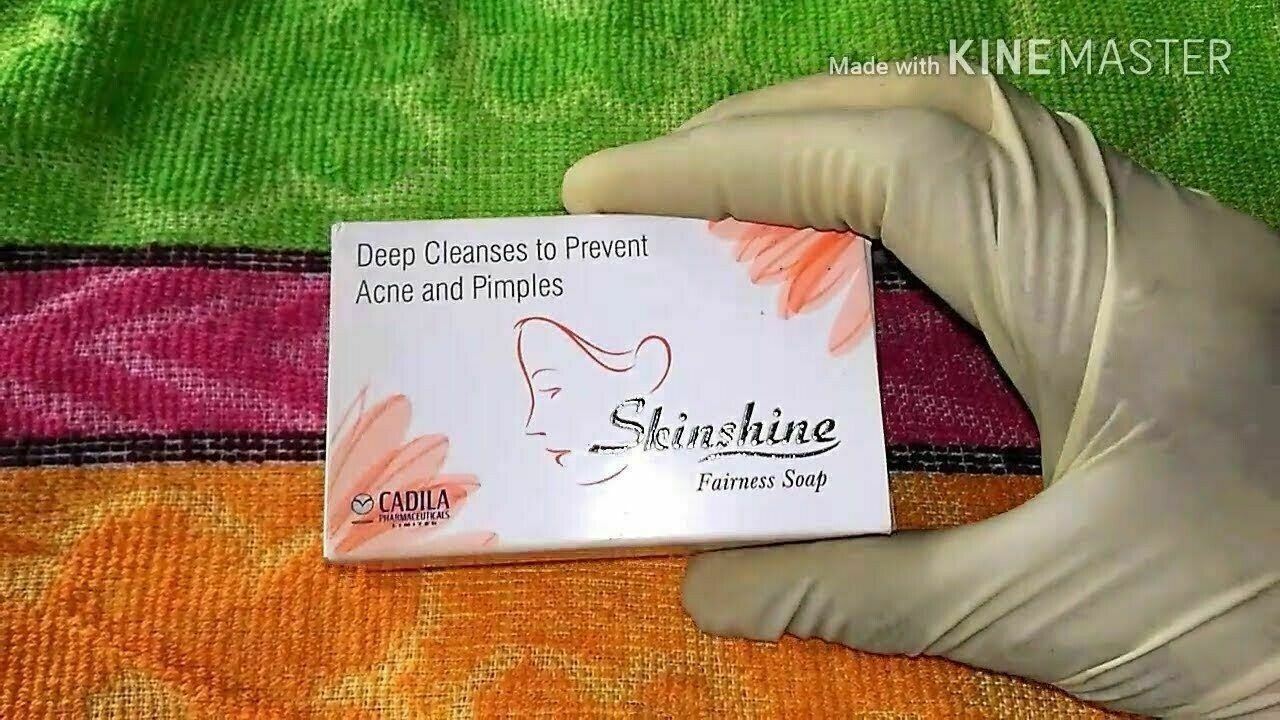 2 x Skinshine Fairness Soap 75gms, For Acne Pimple Free Clear & Fairer Skin