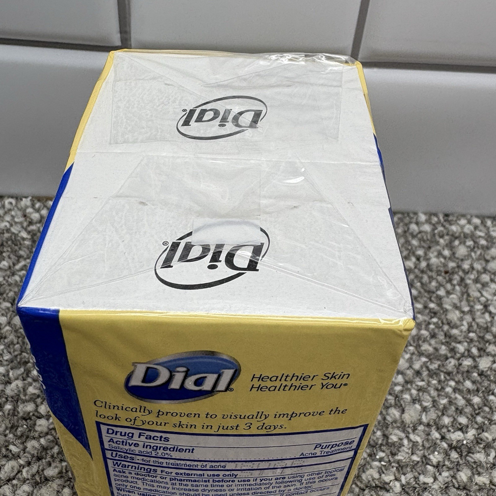 Dial Oil Free Acne Control Deep Cleansing Bar Soap 2 Bars Sealed Discontinued