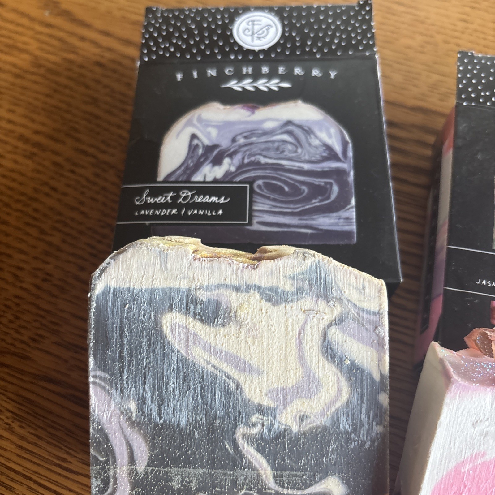 Finchberry Soap 3 Bars: Lavender -Vanilla / Jasmine-Orange / Raspberry-Lemon NIB