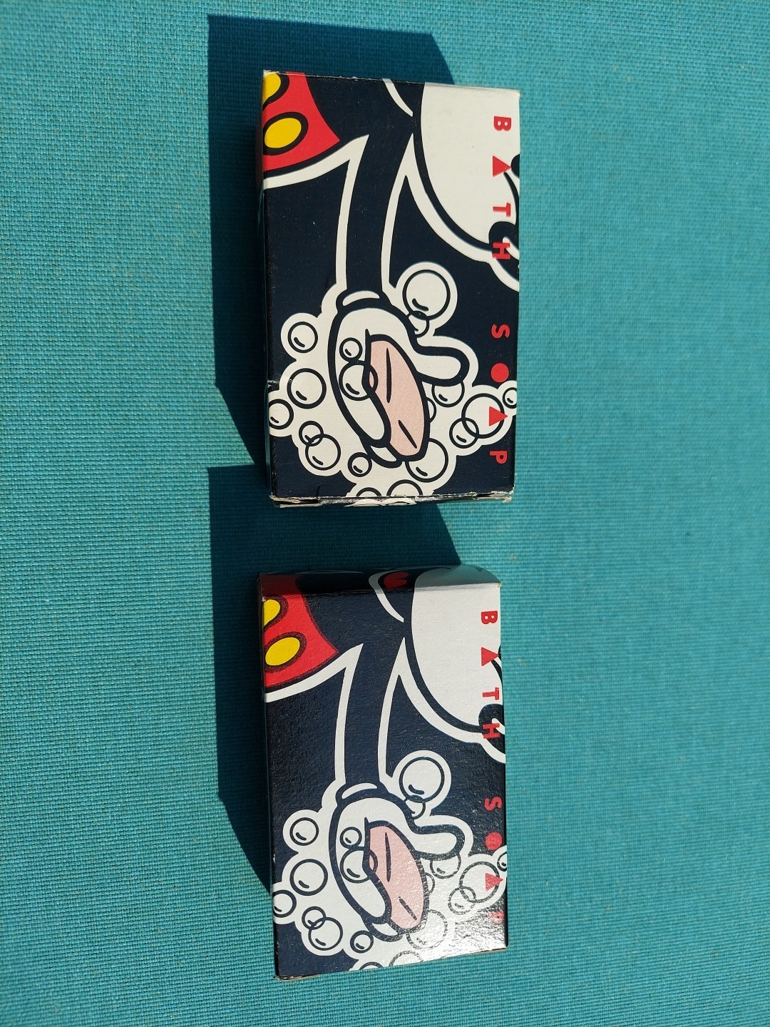 Vintage Mickey Mouse 3 Bars Soap Walt Disney World Resorts Facial Bath Soap NEW