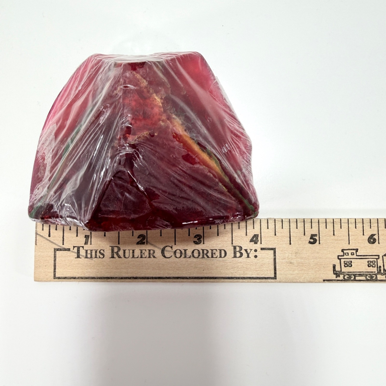 Soap Rocks January Birthstone – Red Garnet – 6oz / 170g – made in USA – Sealed