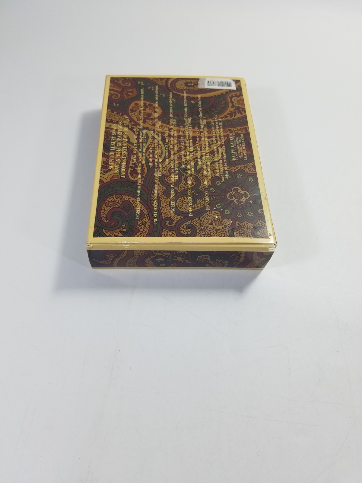 Ralph Lauren 6pc Town Hall Scented Luxury Soaps Vintage Gift Box Set New