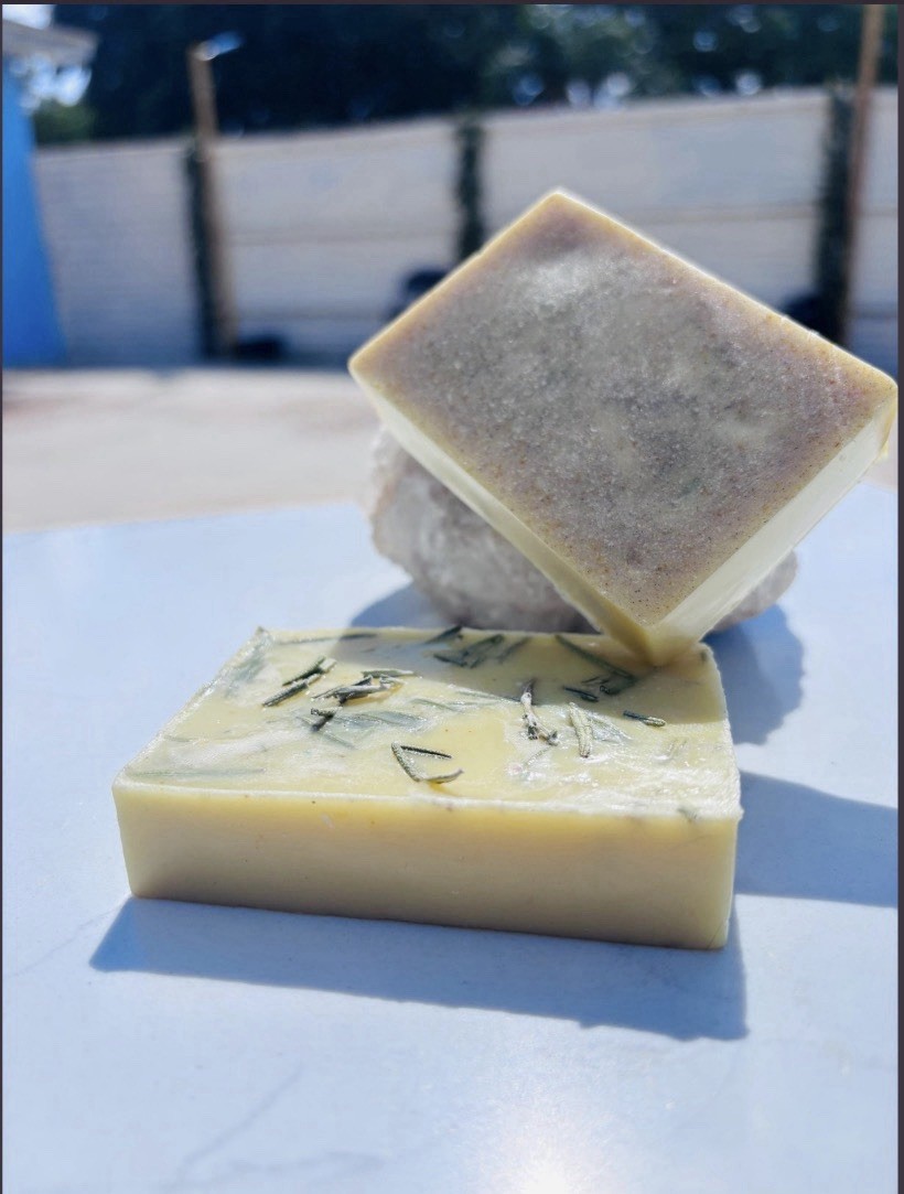 My Witchy Feelings Jabon de Azufre Sulfur Handmade Rectangular Body Bar Soap