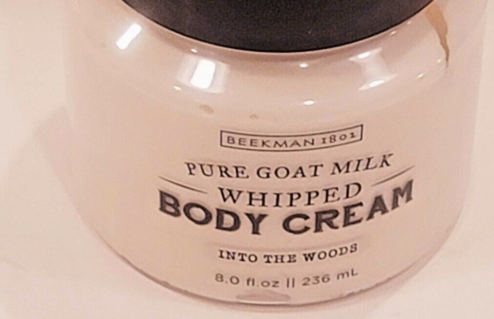Beekman 1802 Goat Milk Whipped Body Cream Into the Woods Fall 8 Oz Sealed in box