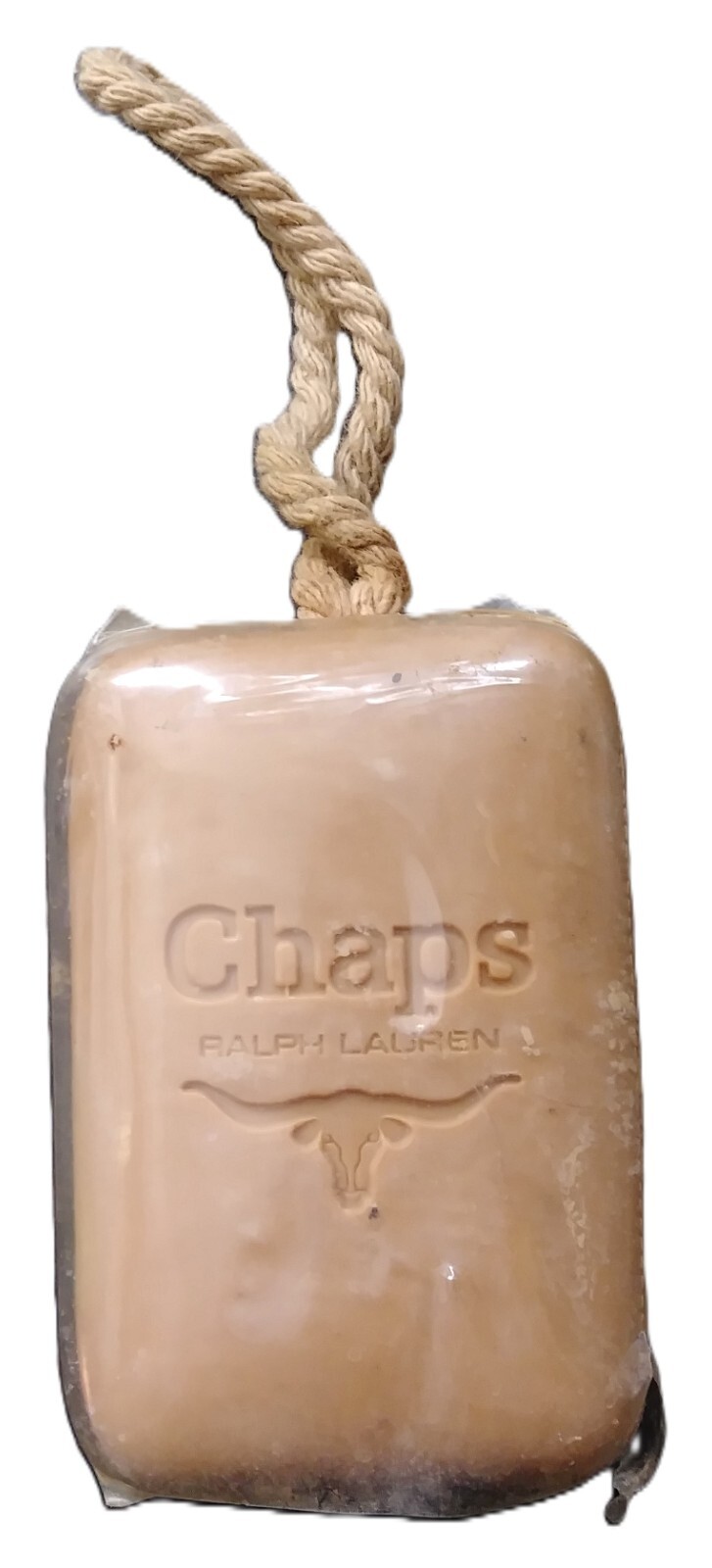 CHAPS RALPH LAUREN 6OZ LONGHORN SOAP ON A ROPE RARE SOAP ONLY