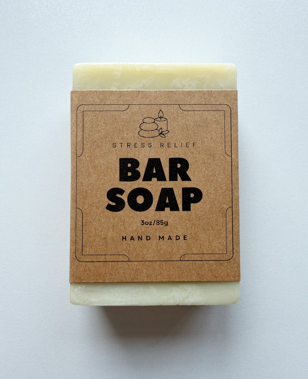 Handmade Scented Soap Bars, You Choose, Shea Butter, Castor Oil, Natural Colors