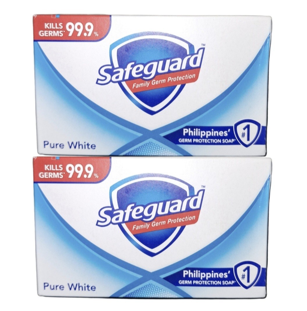 💙 SAFEGUARD 💙 2-BARS 4.4 Oz 🫧 ●FAMILY GERM PROTECTION● 🫧 Pure White Soap 🫧.