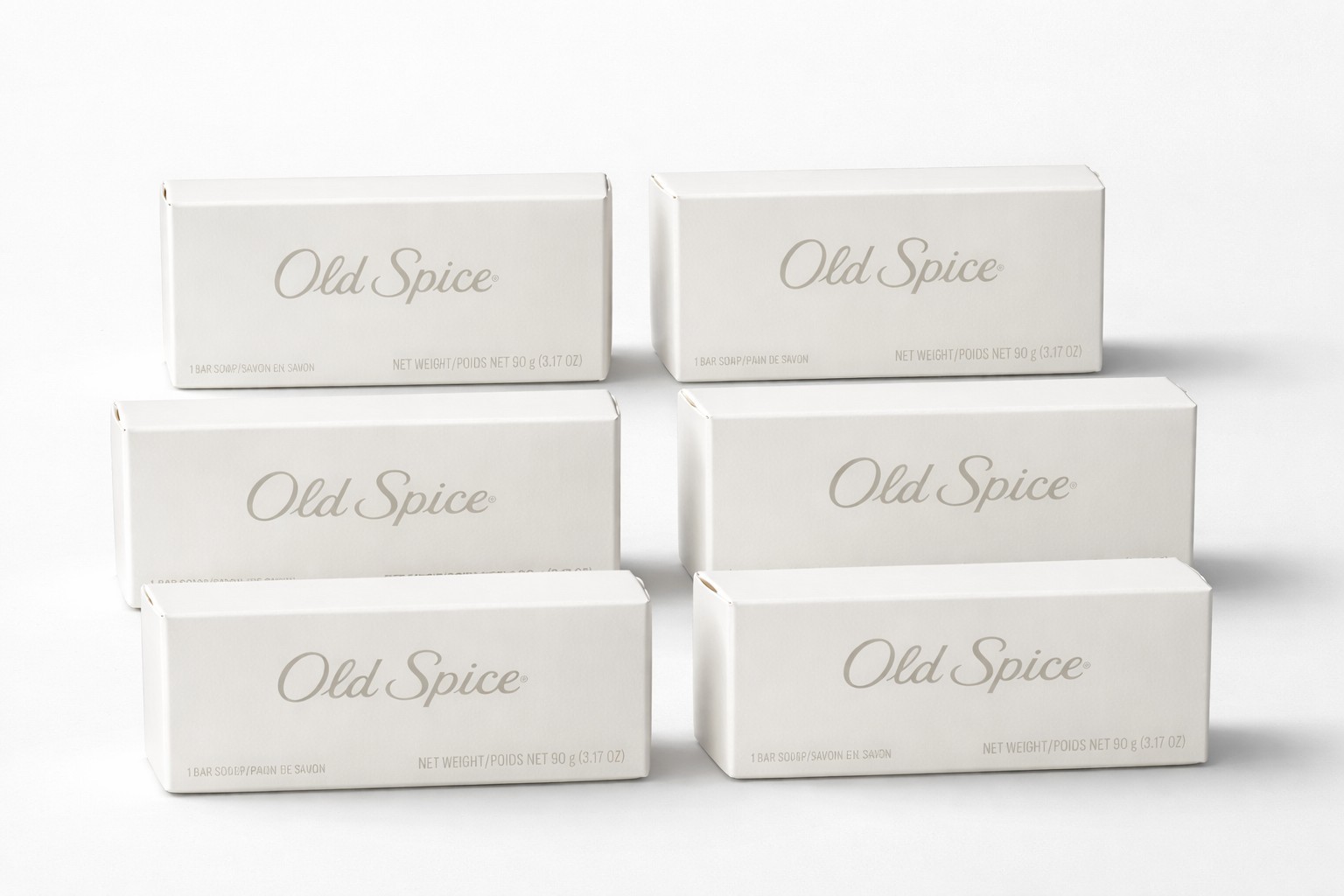 6 Pack Old Spice Swagger Deodorizing Soap Bars 3.17 oz Each New