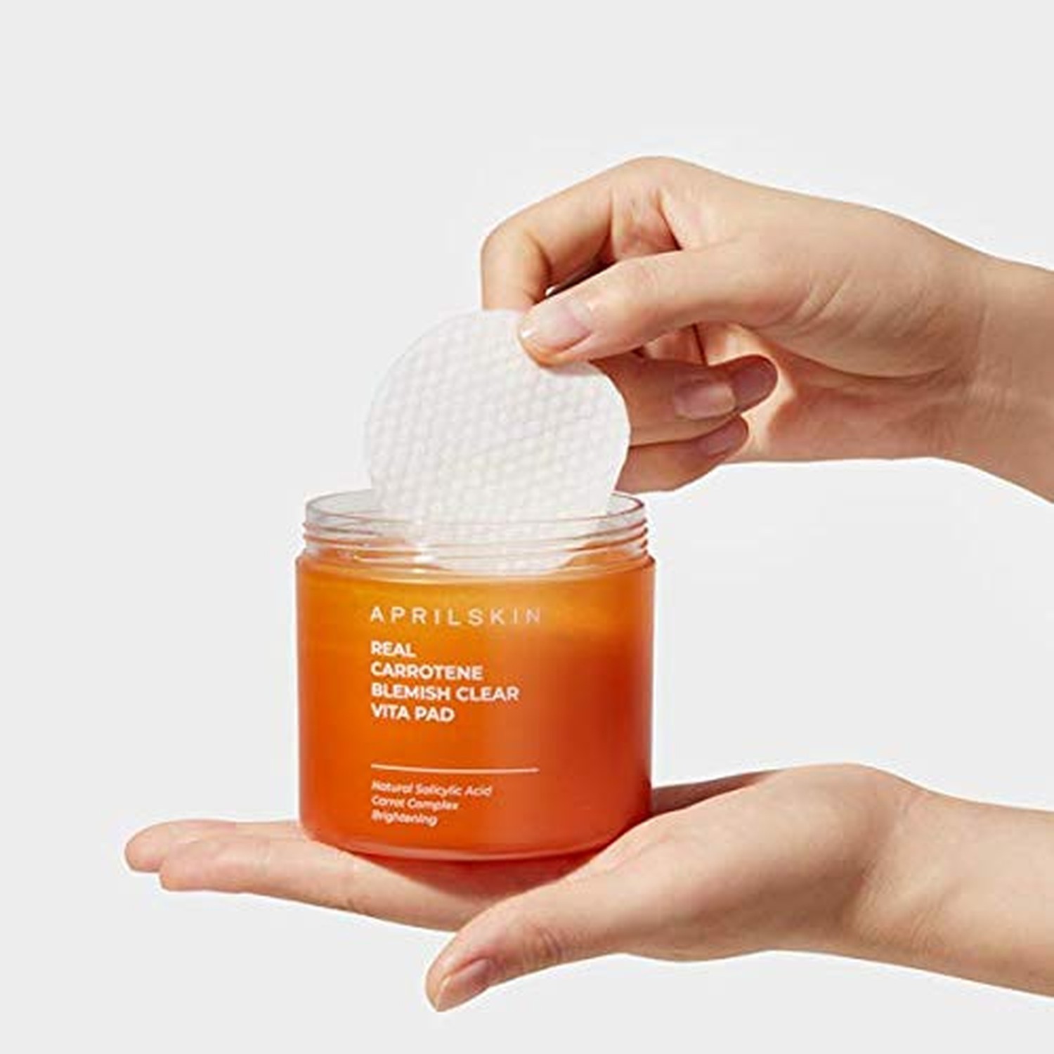 APRILSKIN Carrotene Clarifying Pads | Oily, sensitive, acne-prone skin | Vega…
