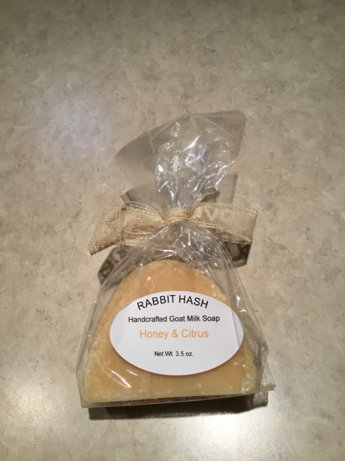Beehive Shaped Goat Milk Soap w Love Gift Ribbon from Rabbit Hash KY NEW IN PKG
