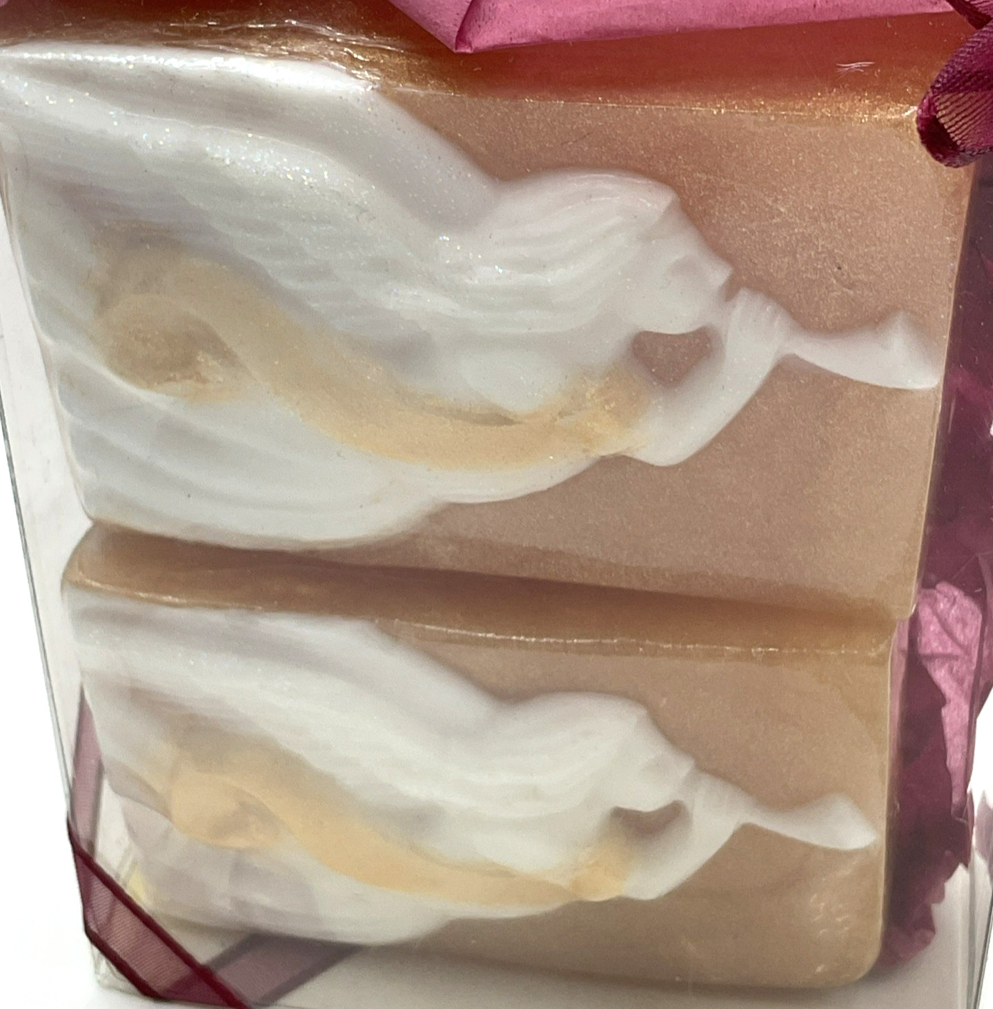 Decorative Joy to the World Sparkle Soaps Handmade Glycerin Soap Angel Trumpet