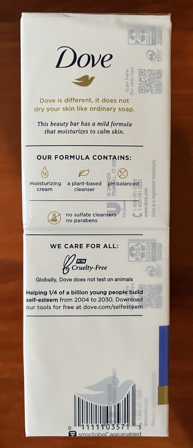 Dove Anti-Stress Blue Chamomile And Oat Milk 3.75 oz Bars (14 bars)
