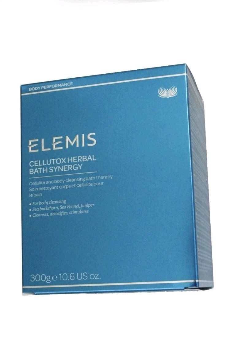Elemis Cellutox Herbal Bath Synergy 300g 10.6 fl oz 10 Sachets EXP 2027 GENUINE