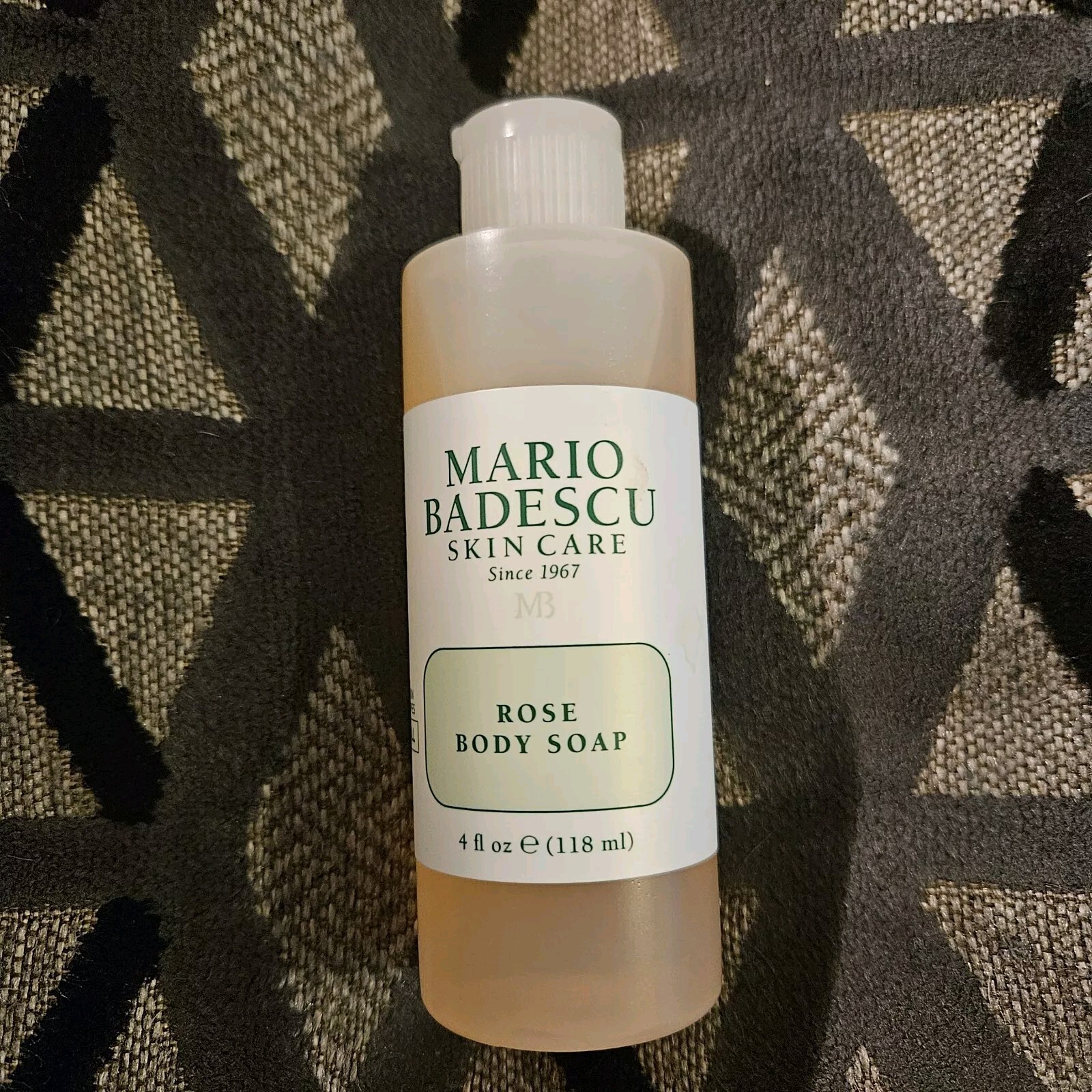 Mario Badescu Skin Care Rose Body Soap, 118 mL / 4 fl. oz – New – All Skin Types