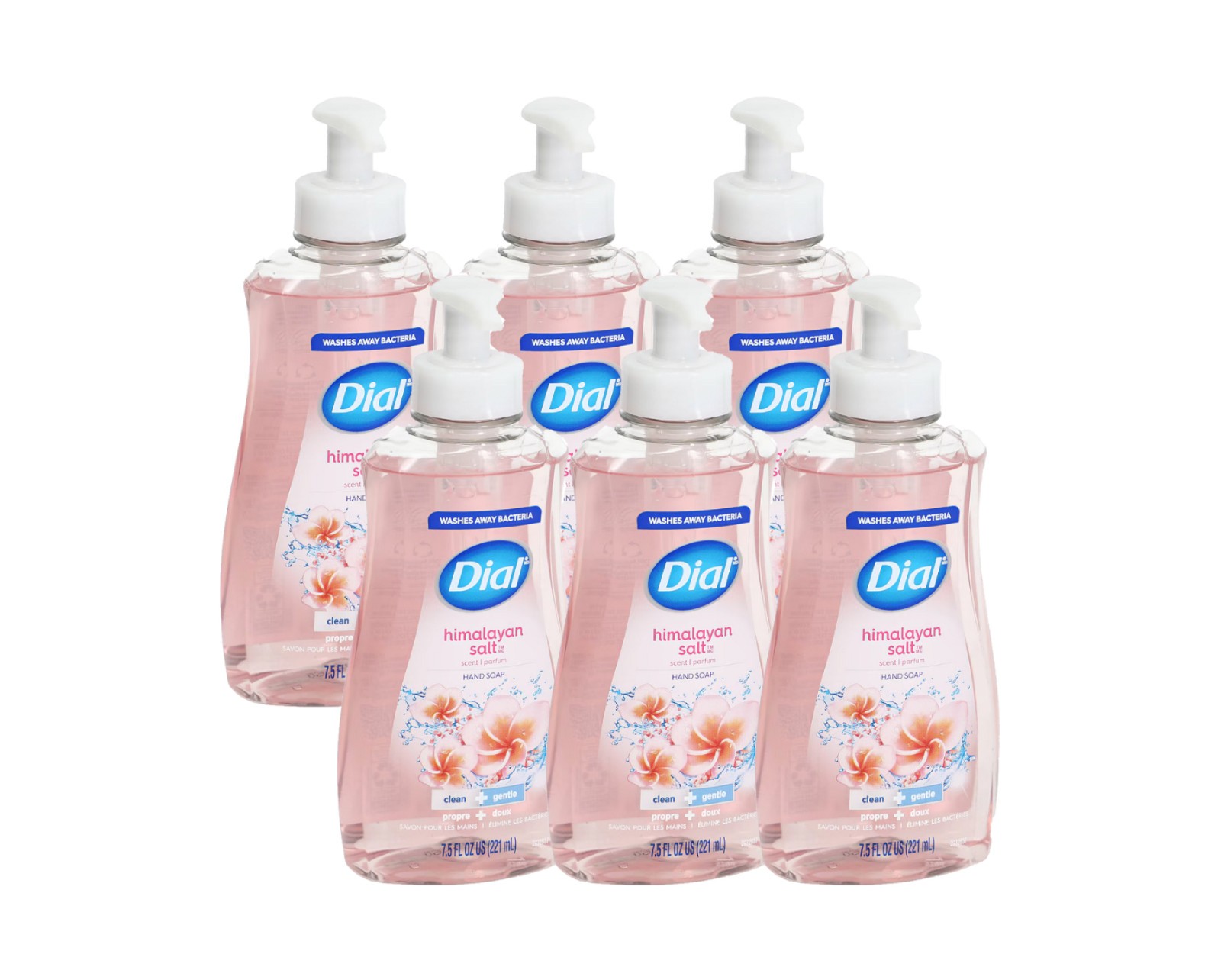 BRAND NEW 3-6 PACK Dial Hand Soap – Himalayan Salt Hydrating, 7.5 oz. (Each)