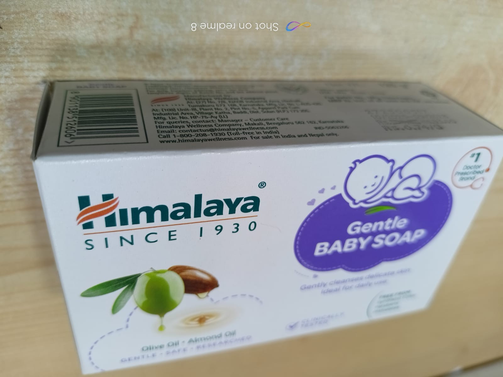Himalaya Gentle Baby Soap 2*75 g expiry 2028 free shipping