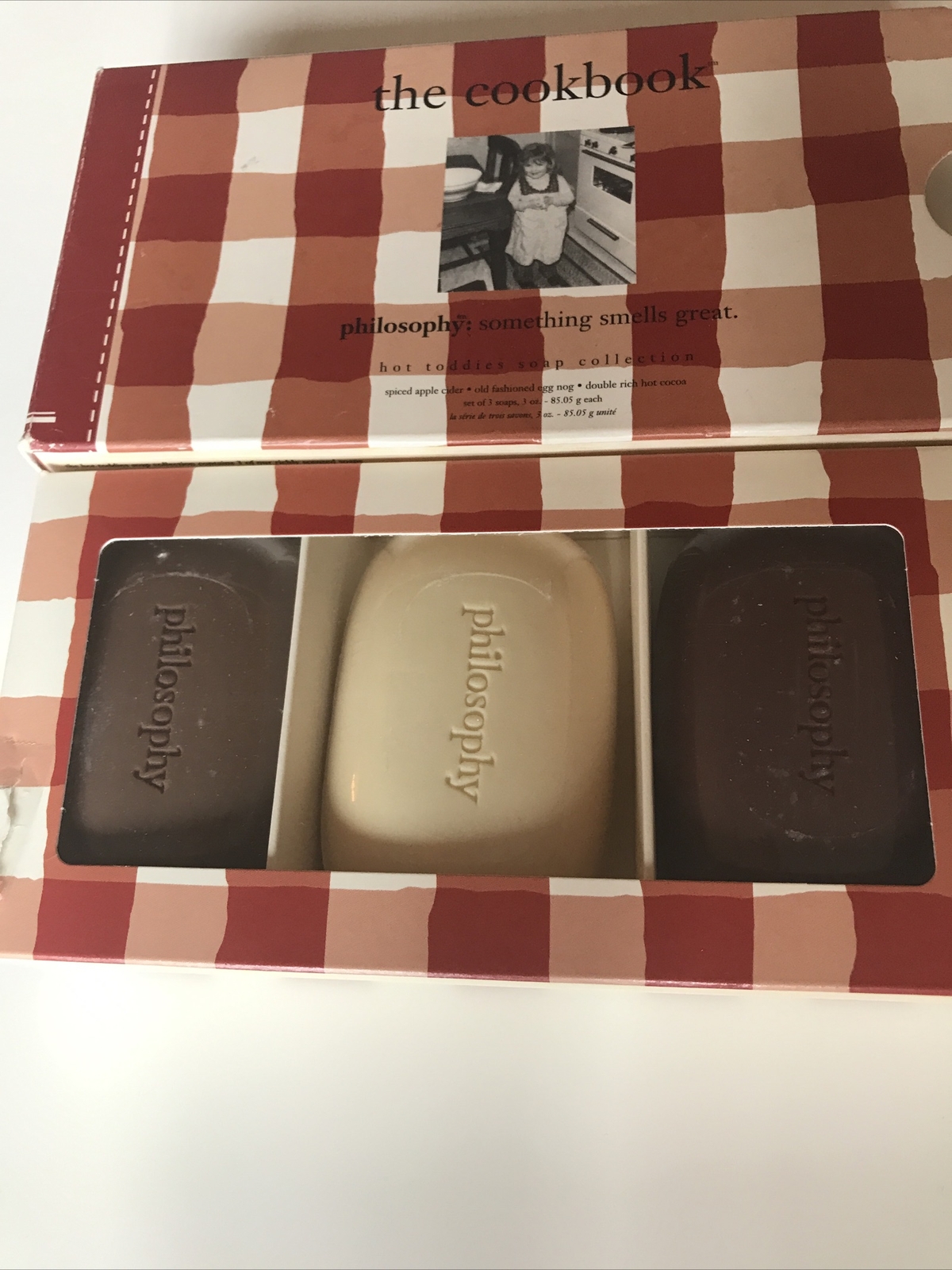 Philosophy the Cookbook Soaps Set Of 3 – 3x3oz NIB