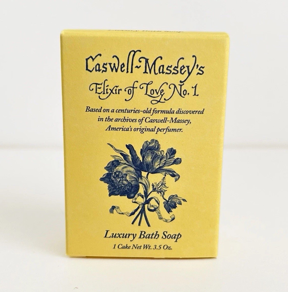 Vintage Caswell Massey’s Elixir of Love No.1 Luxury Bath Soap Bar 3.5oz