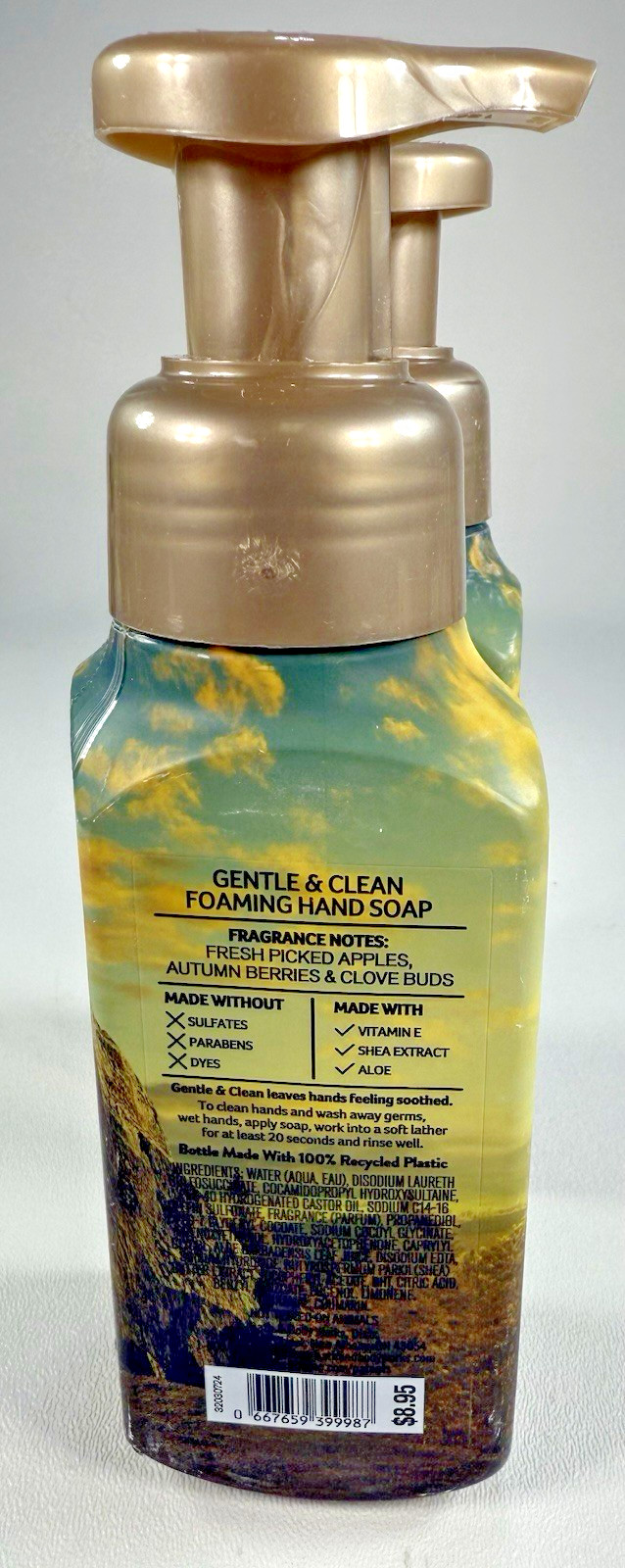 2 Bath & Body Works Harvest Gathering Foaming Hand Soap 8.75 Oz Bath And Body