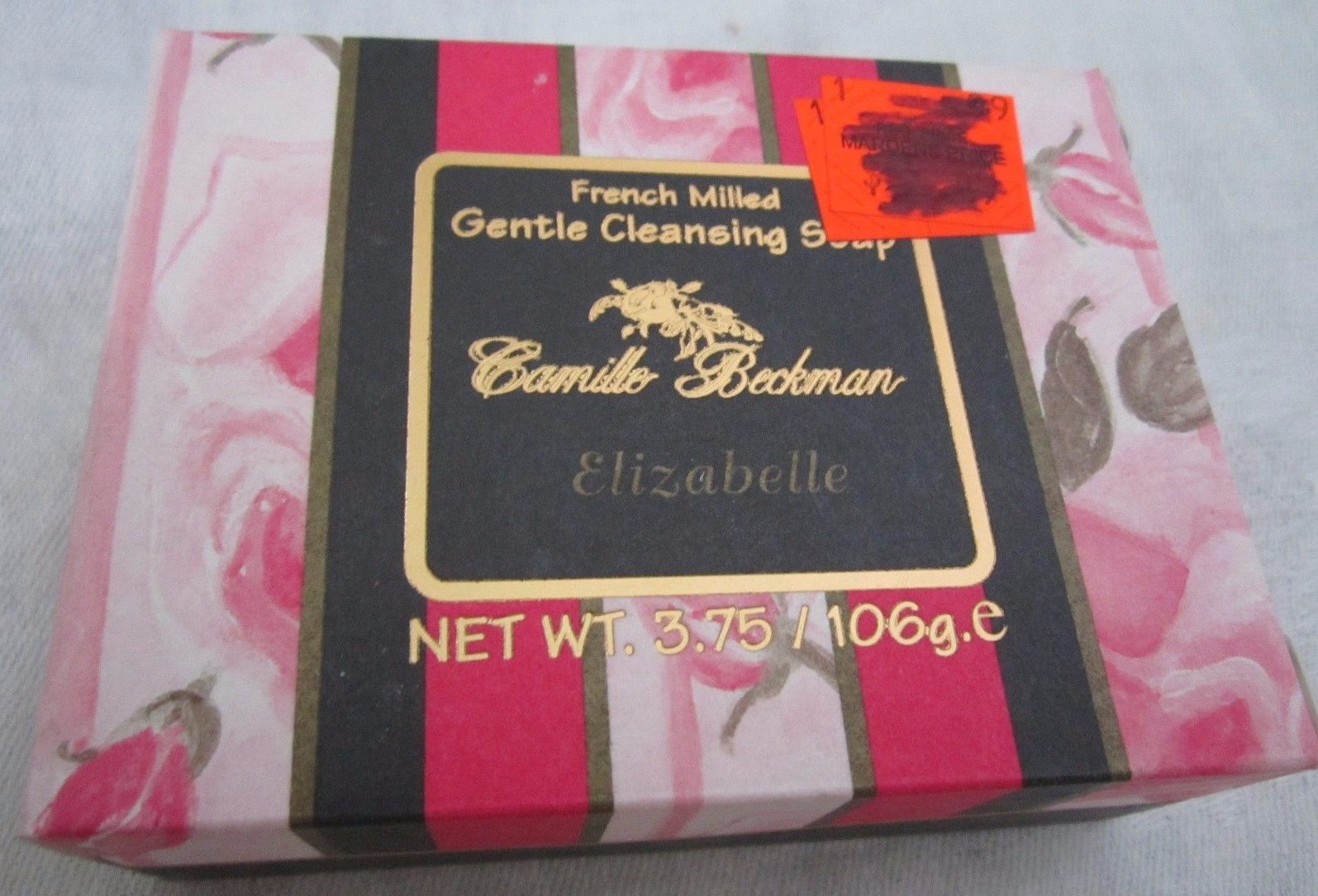 Camille Beckman Elizabelle French Milled Gentle Cleansing Soap 3.75 ozs 5 Bars