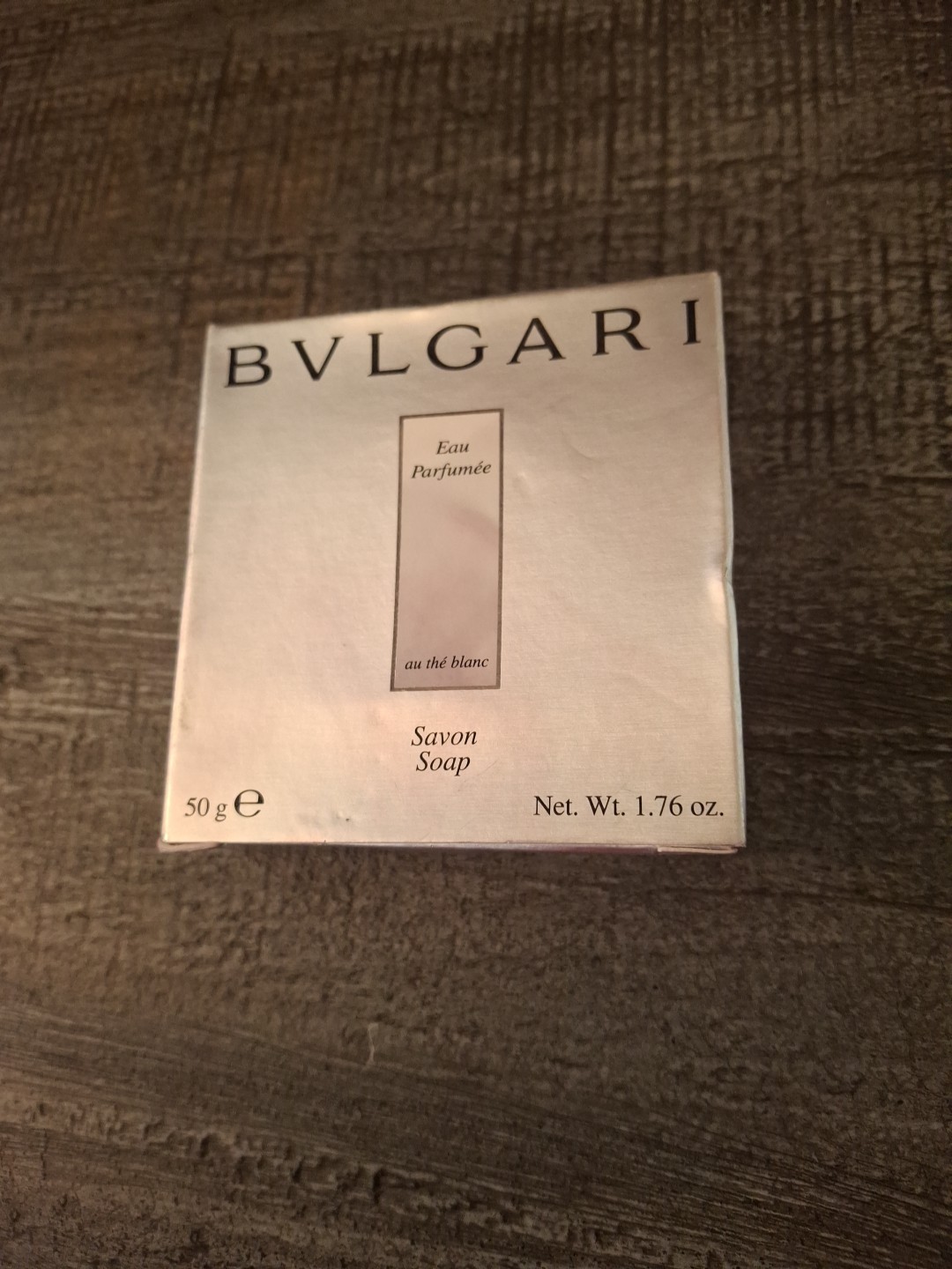 Lot Bvlgari Au The Blanc Eau Parfume’e Boxed 1.76oz & Wrapped 2.6oz Soaps
