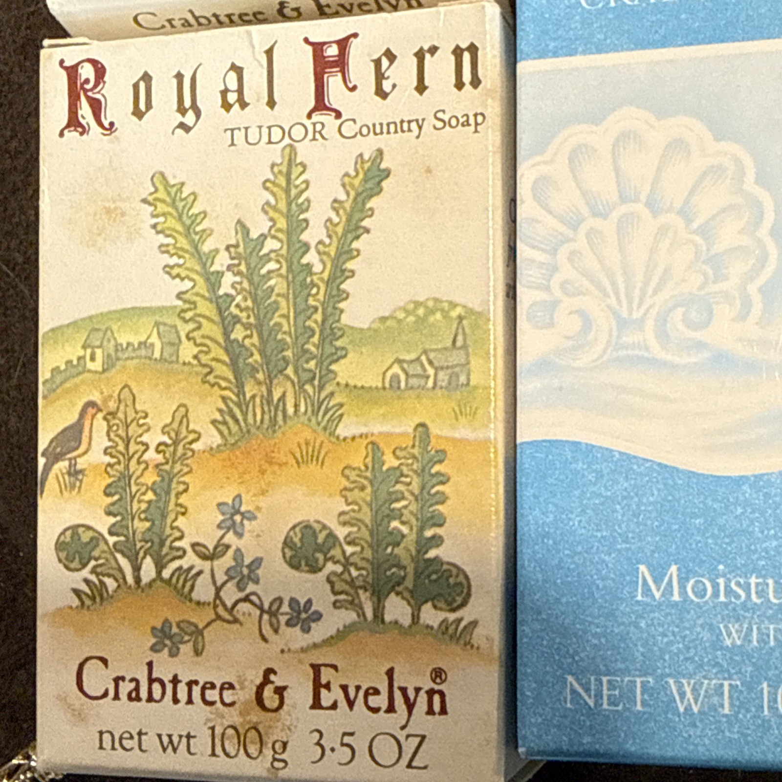 Lot Of 4 Different Crabtree & Evelyn Bar Soaps 3.5oz Each