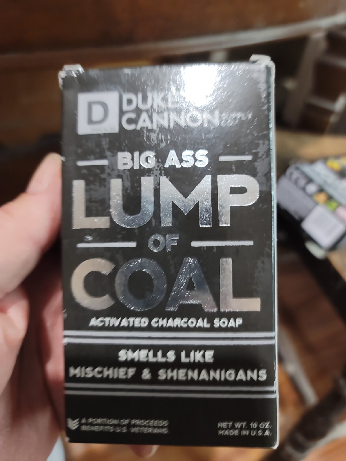 Duke 01HOLIDAYCOAL1 Charcoal Soap – 10oz
