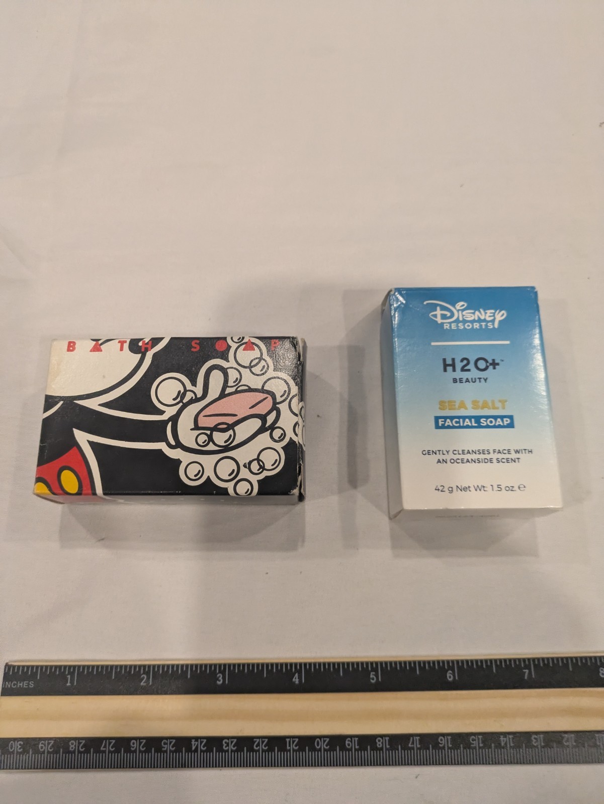 2 Bars Vintage Walt Disney Resort Mickey Mouse Bath Bar Soap 3oz Unused 1.5 New