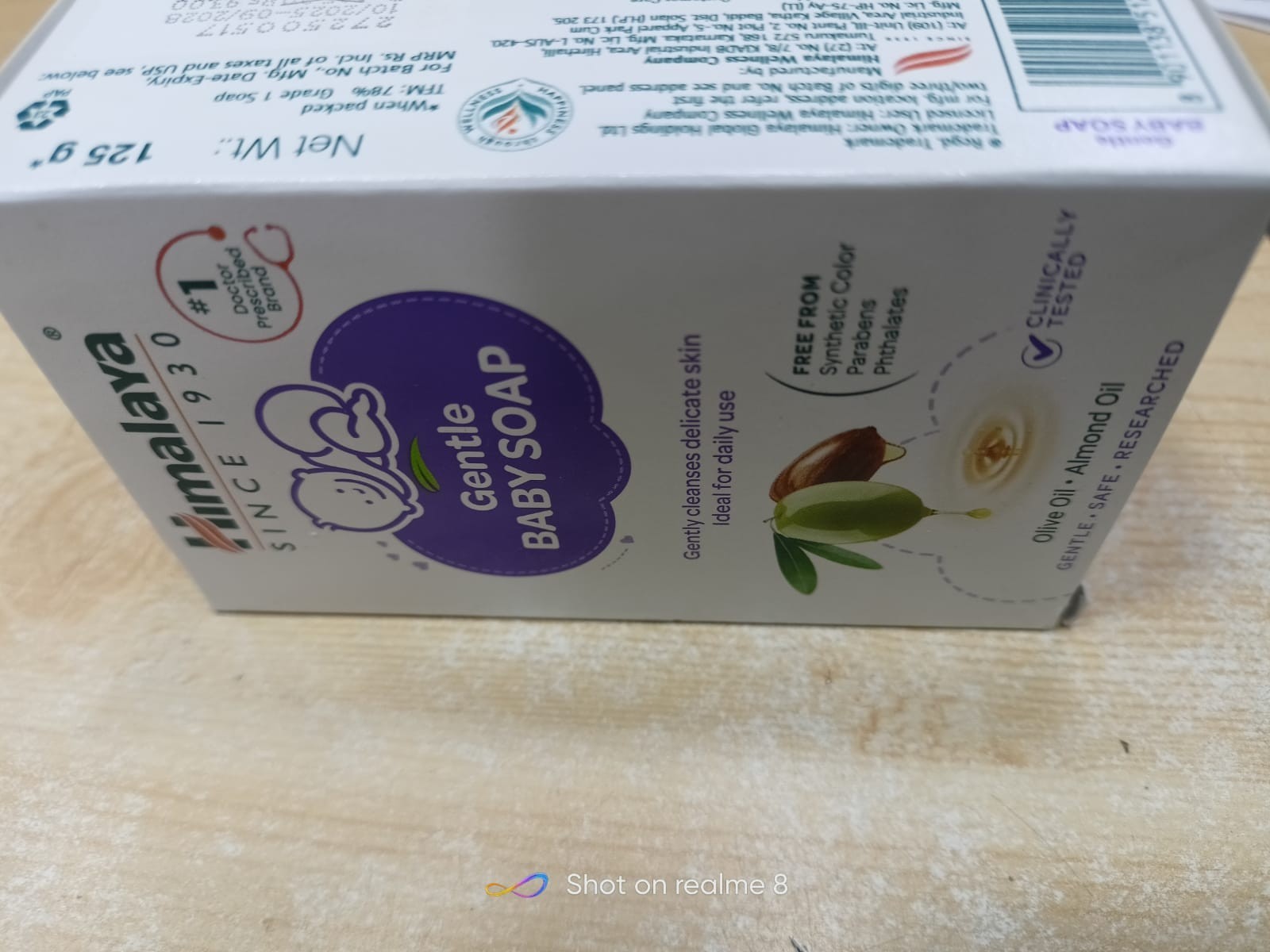 Himalaya Gentle Baby Soap 2*75 g expiry 2028 free shipping