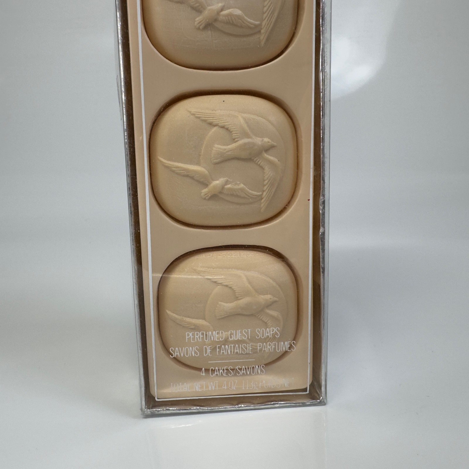 Vintage Delegar On The Wind Set Of 4 Perfume Guest Soaps Made in USA Movie Prop