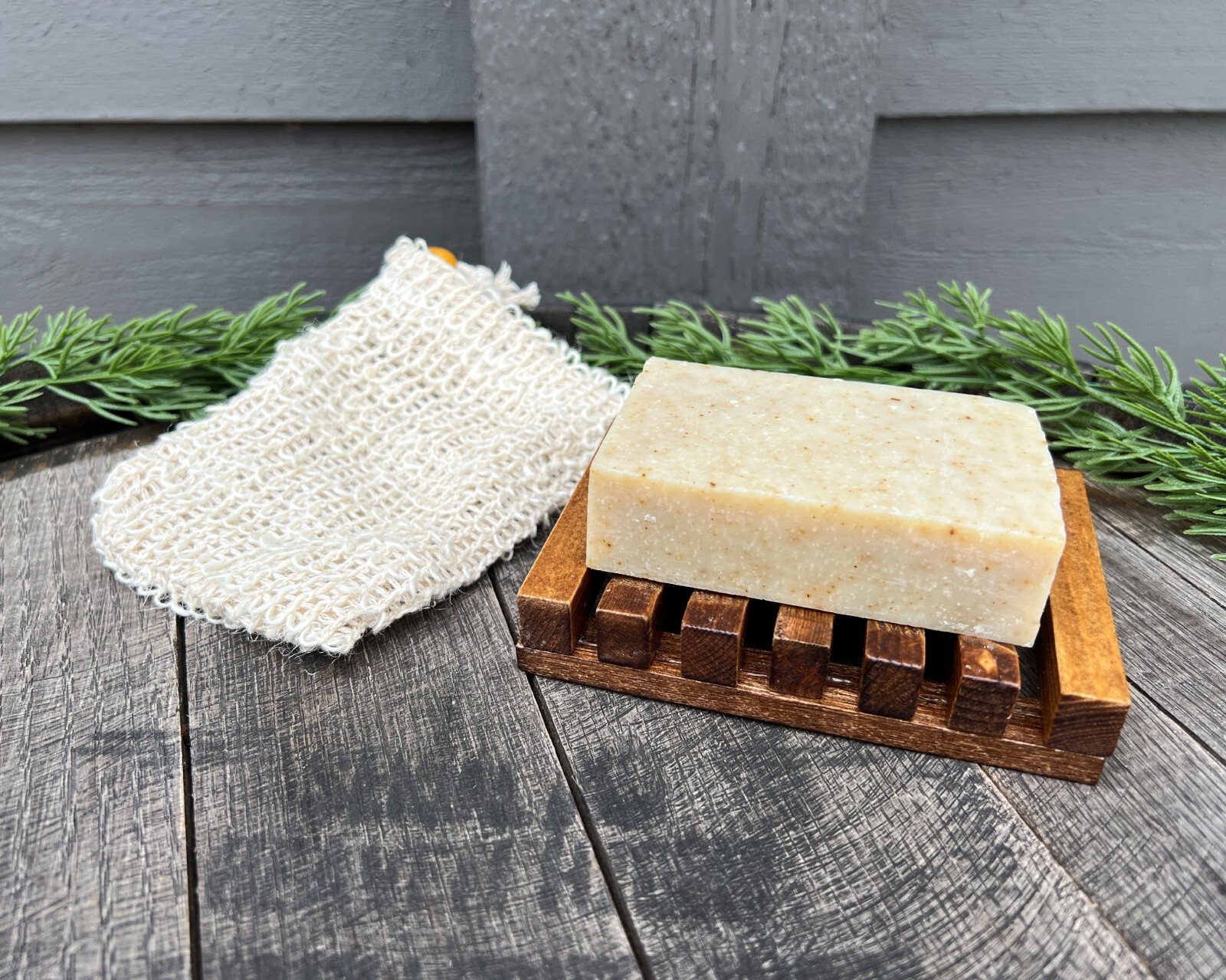 Natural Bar Soap Gift Set Bathroom Soap Holder Soap Tray Party Favor Host Gift