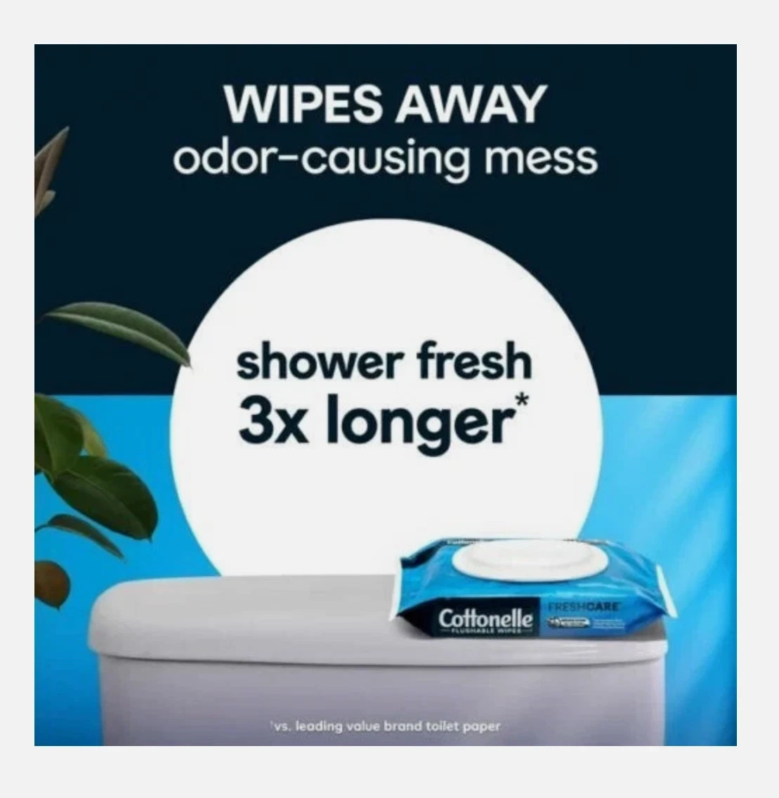 Cottonelle Fresh Care Flushable Wet Wipes 10 Flip-Top Packs (420 Total Wipes)
