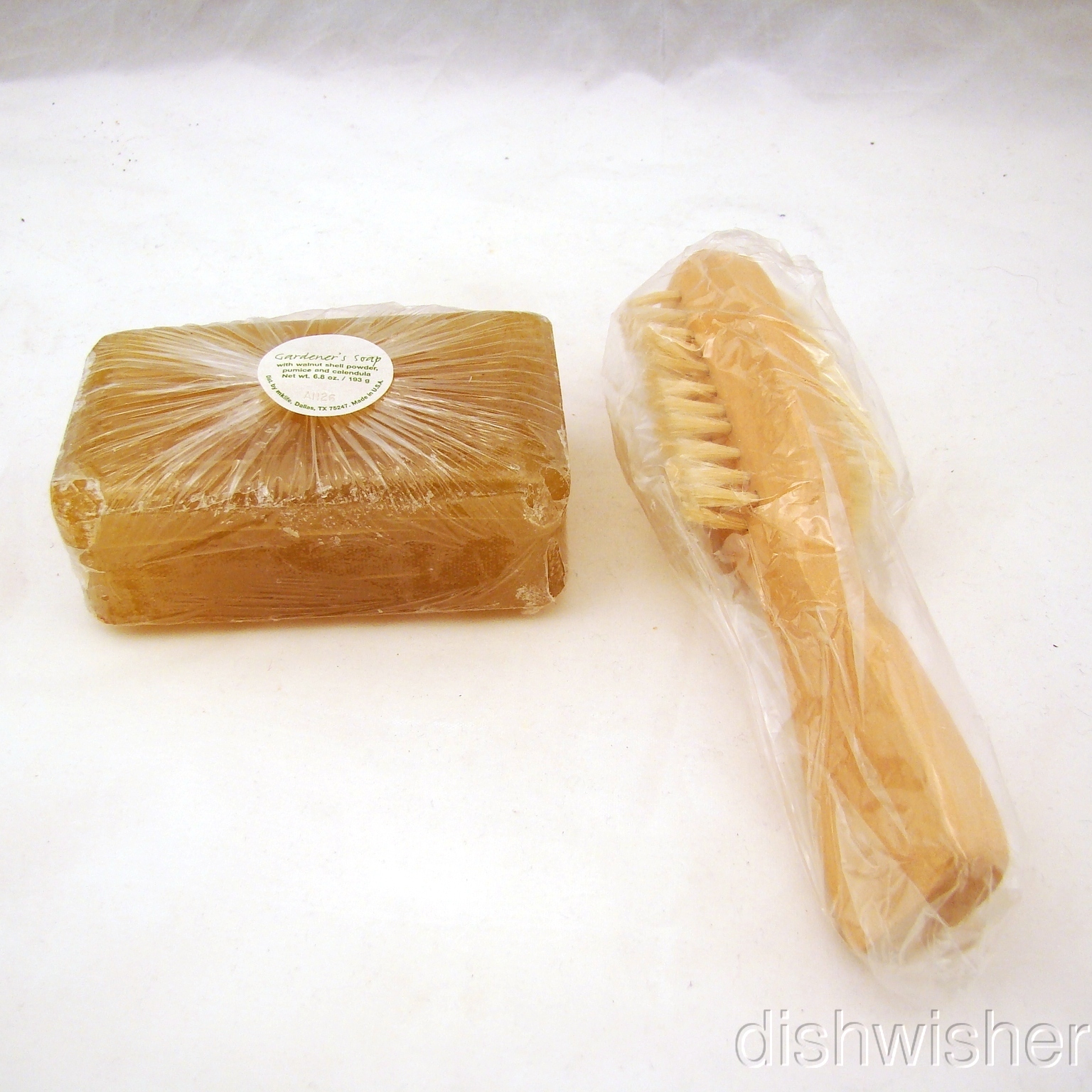 MK Life (Mary Kay) Calendula GARDENER’S SOAP Bar & Brush 6.8 oz 193 g NEW NWOB