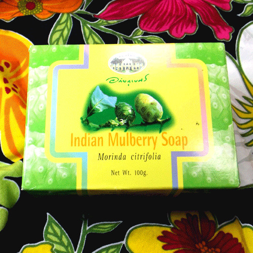 free 30 $ Abhaibhubejhr Noni Soap INDIAN MULBERRY SOAP Size 100 grams / 6 bars