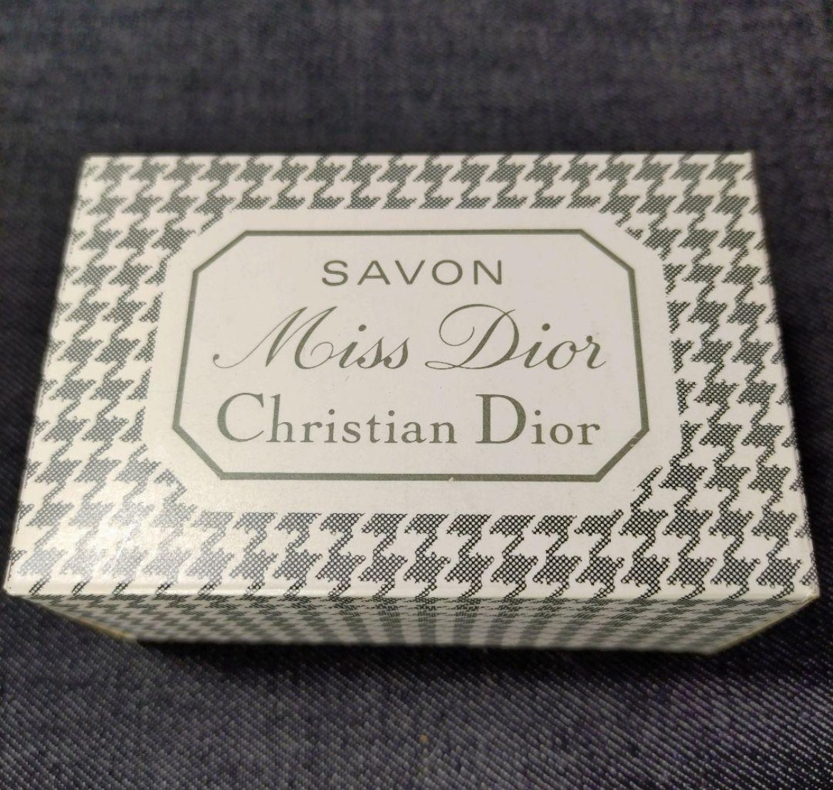 Miss Dior 160g/5.6 oz ×3 & DUNE 75g Soap Set New Vintage DUNE Scent May Be Faded