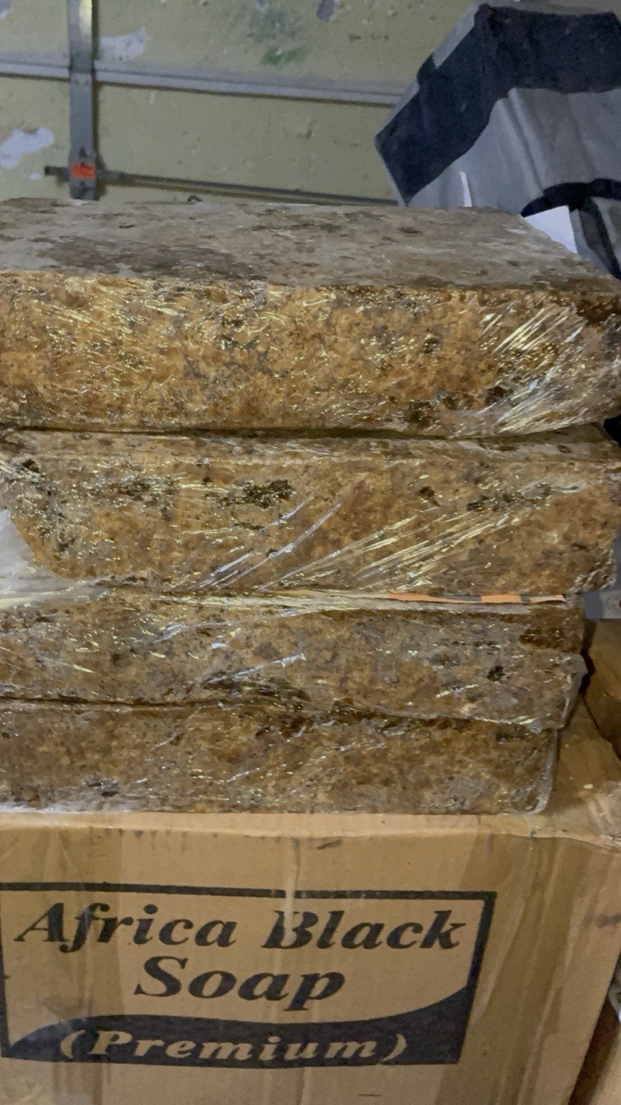Ruth’s Choice Natural African Black Soap Premium 1 kg Jumbo Rectangular Bar