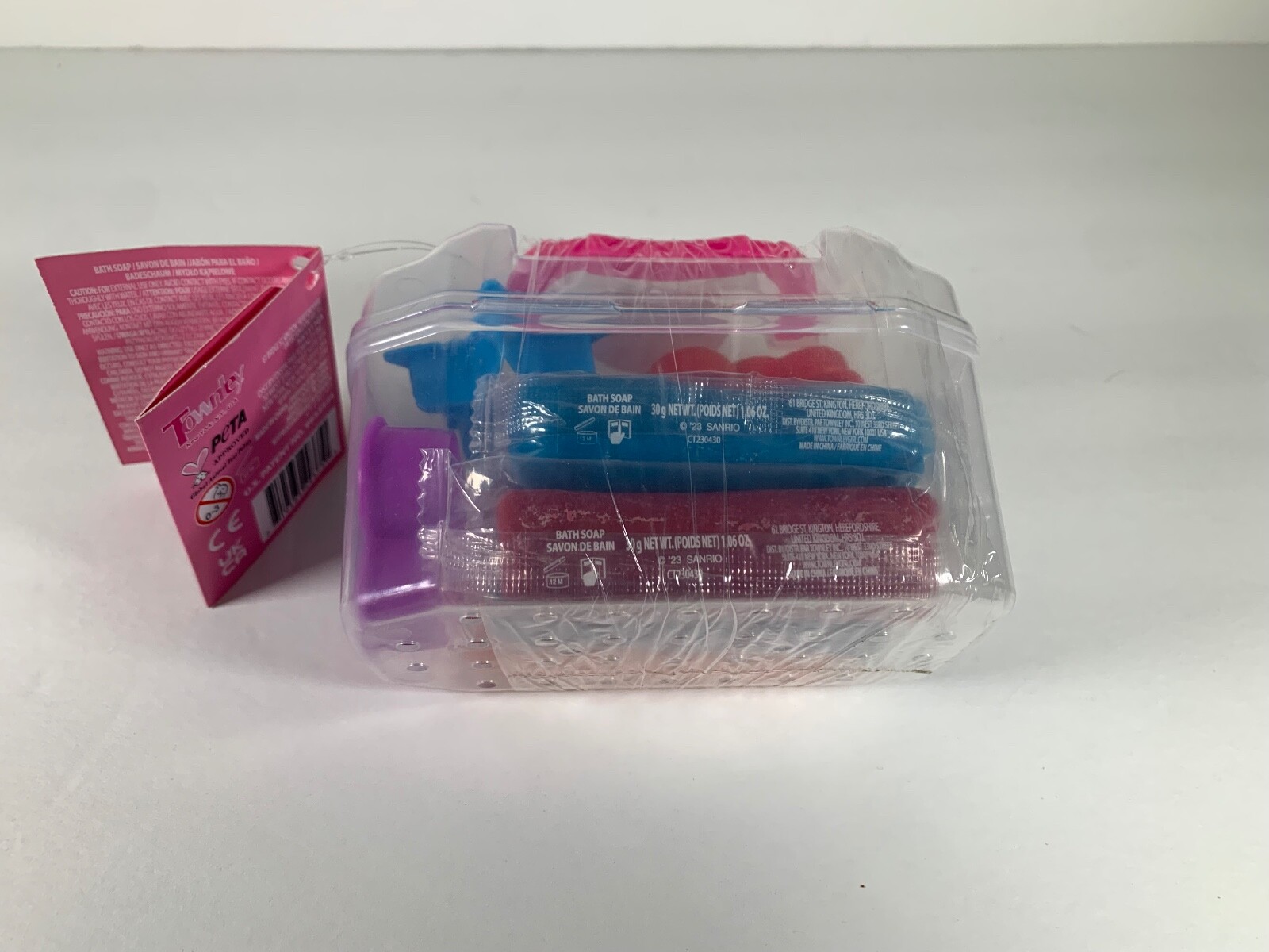 Hello Kitty Craft Moldable Soap Bucket Of Fun DIY Bathtime Product Sample