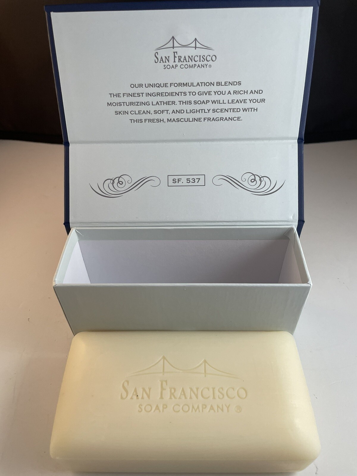 Man Bar-Coastal driftwood ￼fragrance 10oz.soap Bar-San Francisco Soap Company￼