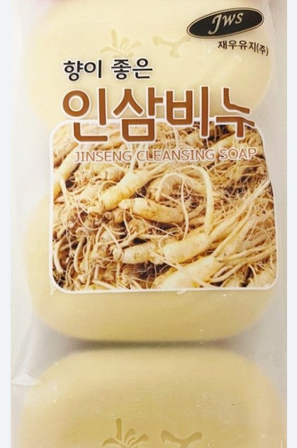 Korean Ginseng Beauty Soap Set – 3pcs Natural Gentle Cleansing Bar