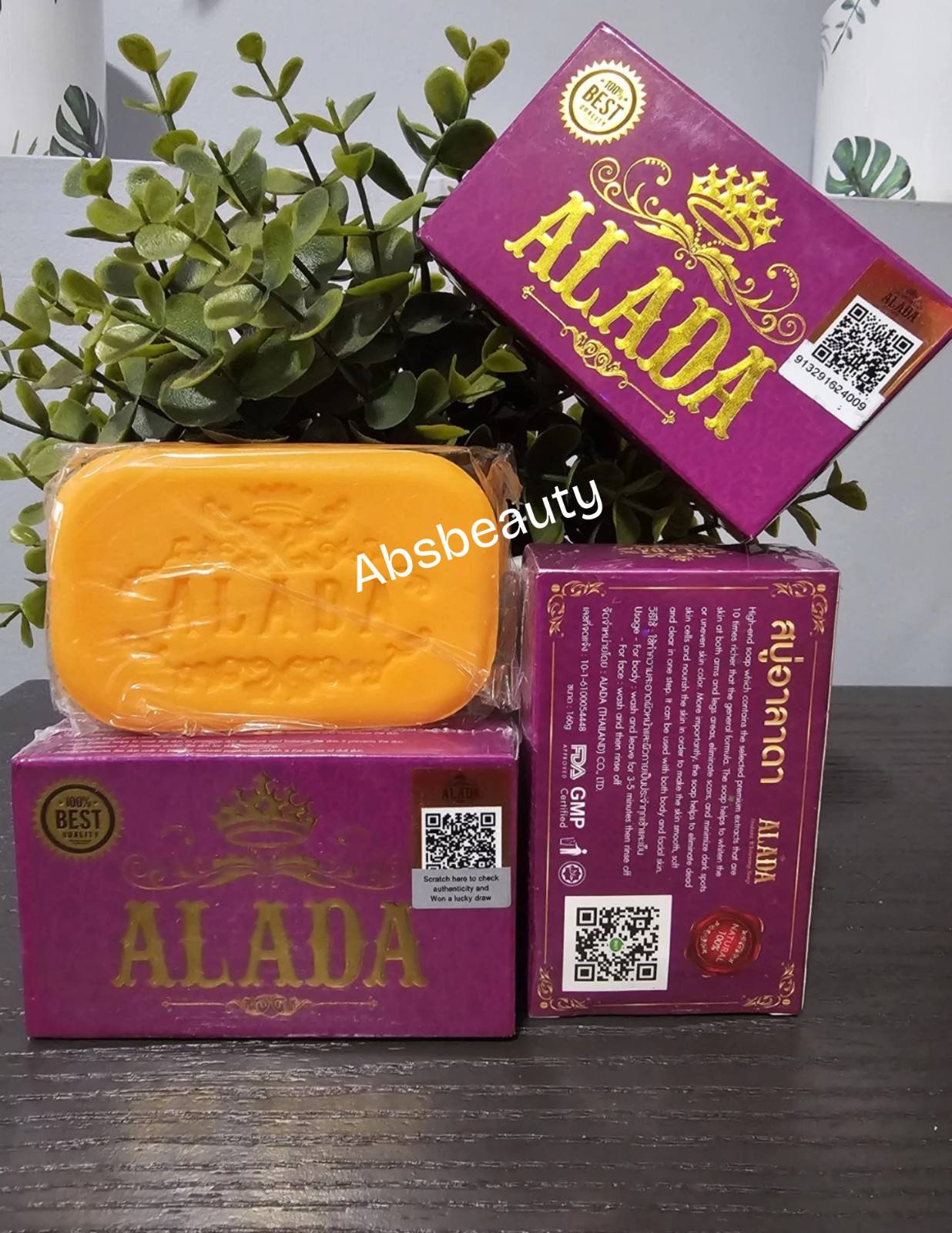 1X ALADA Soap Authentic Natural Bar Soap 160g Original 💯👌, 1pc