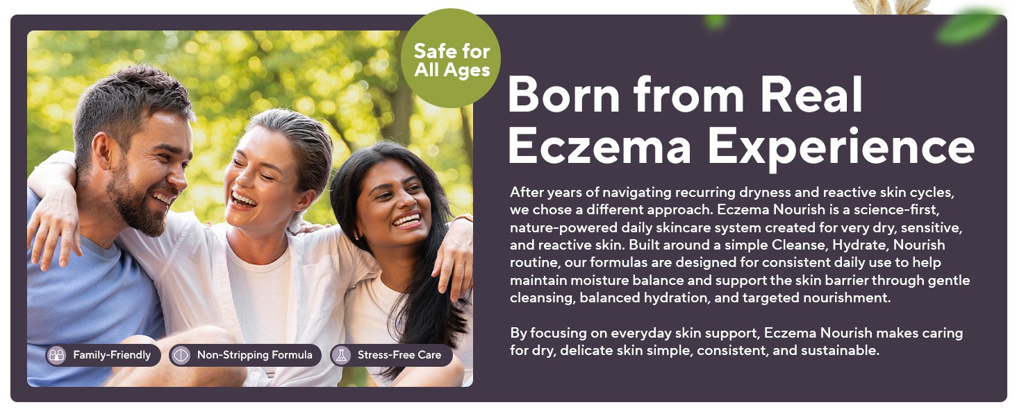 Eczema Face Soap Body Wash Bar – All Natural Psoriasis, Dermatitis Treatment for