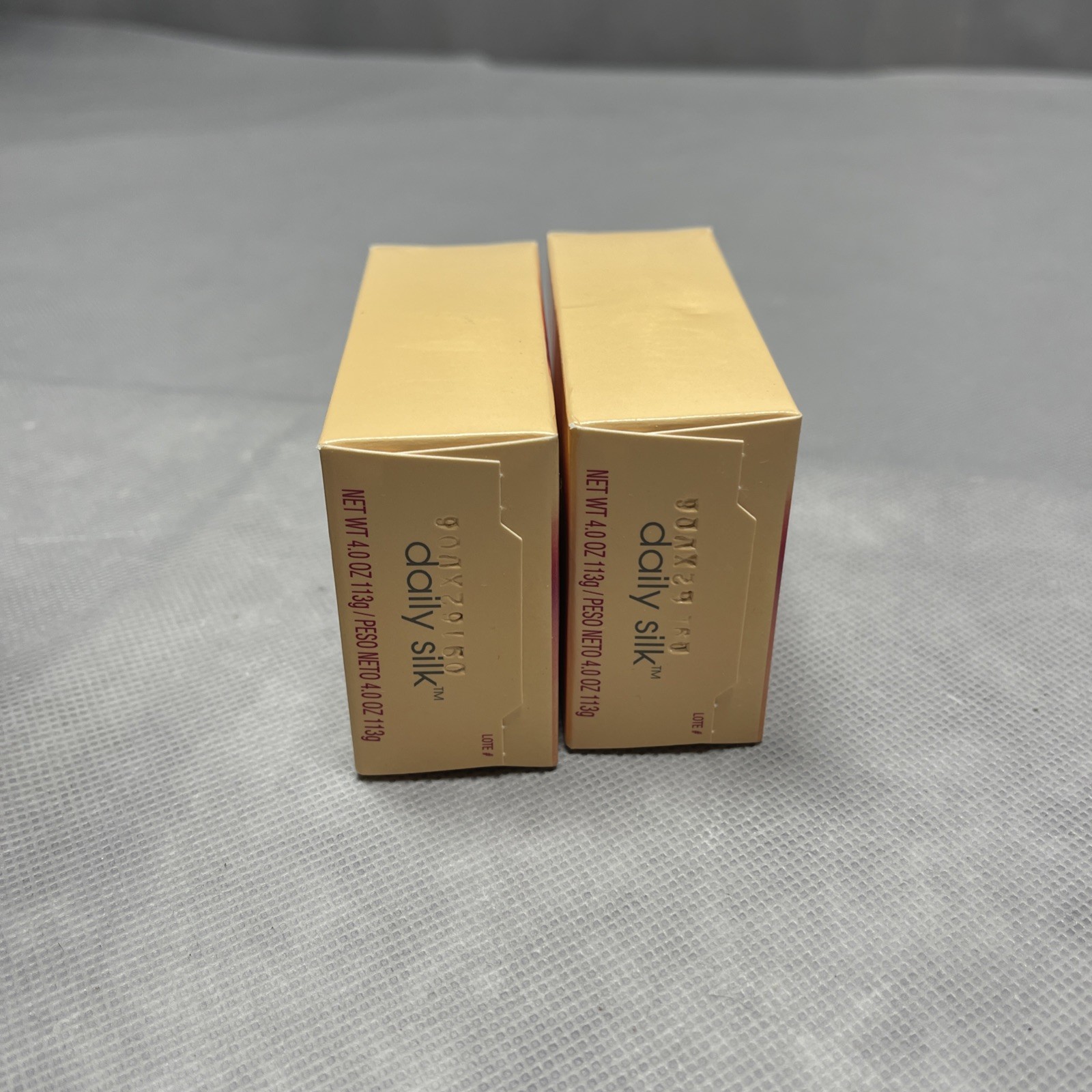 2 bars of Caress Daily Silk Soap White Peach Silky Orange Blossom 3.15 oz NIB