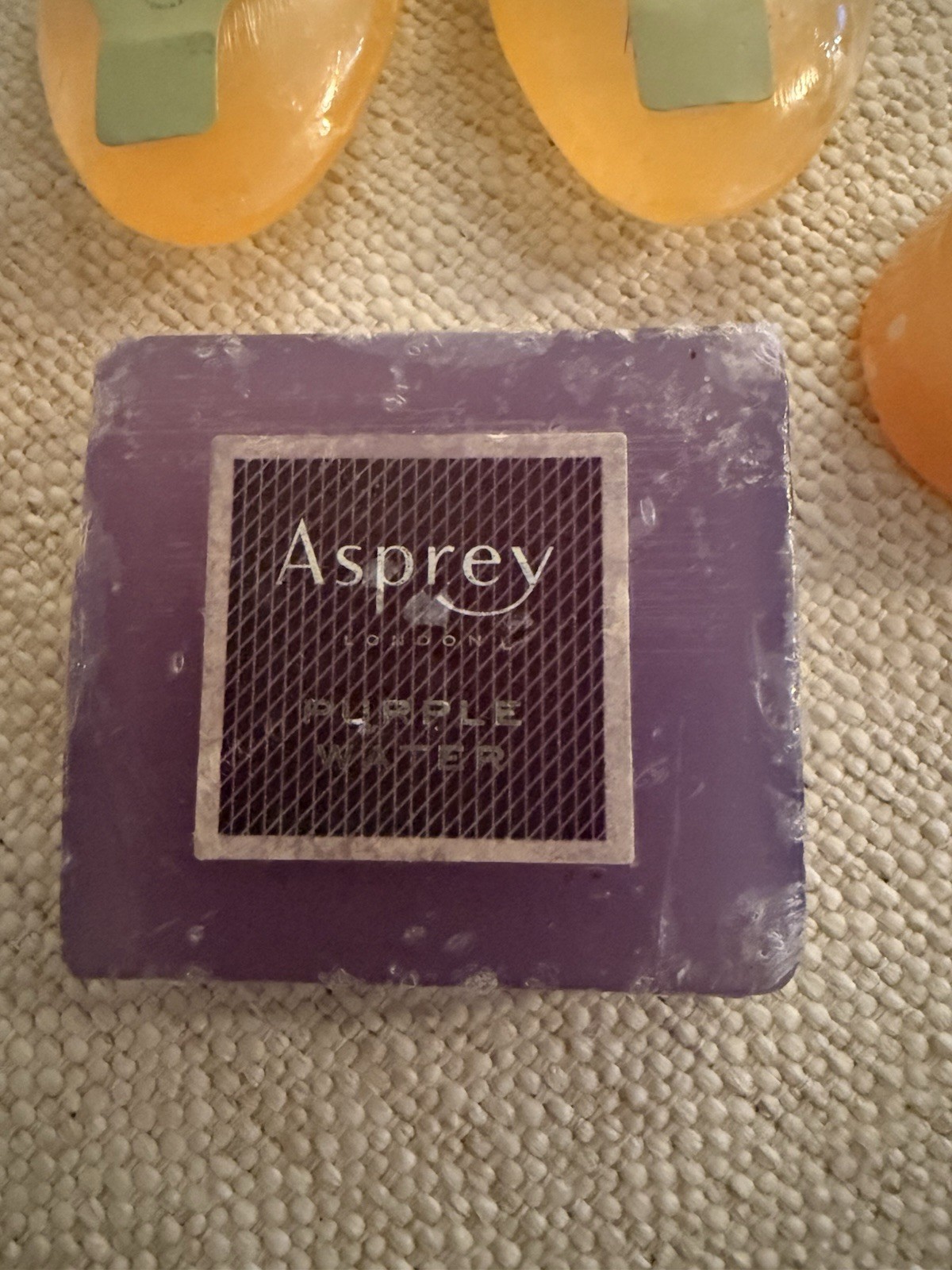 Lot of 5 Soaps ASprey Purple Water GIlchrist & Soames Travel Sizes