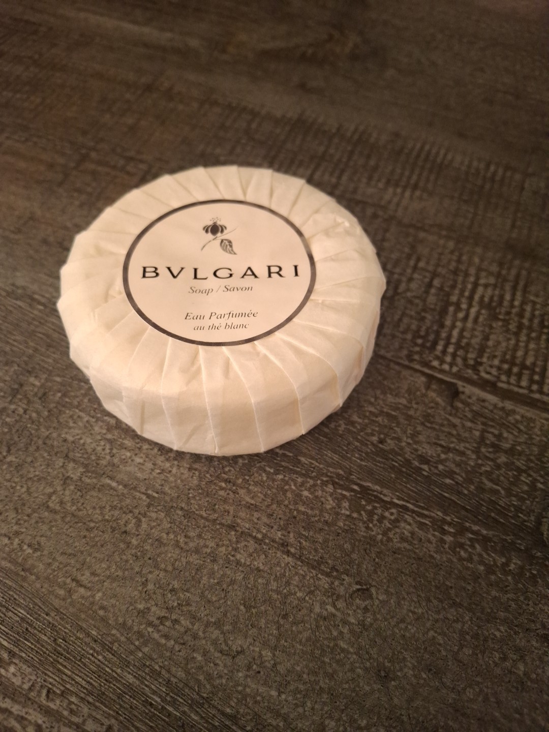 Lot Bvlgari Au The Blanc Eau Parfume’e Boxed 1.76oz & Wrapped 2.6oz Soaps