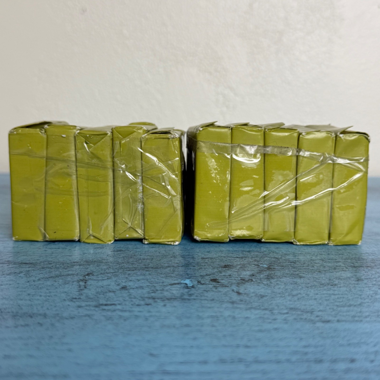 Set of 10 Olive Branch Botanicals Soothing White Tea & Ginger Cleansing Bars